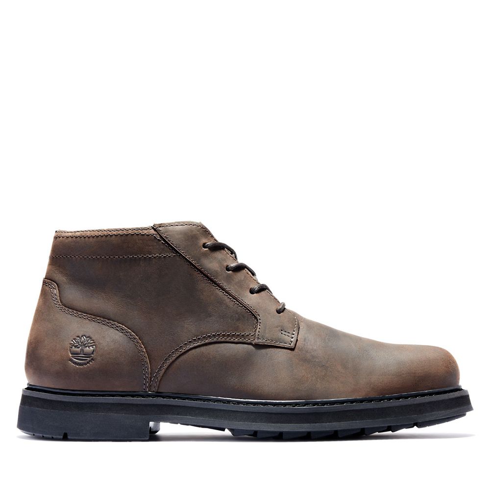 Botas de Seguridad Timberland Argentina Hombre - Squall Canyon Waterproof - Marrones Oscuro - WYSOCQ